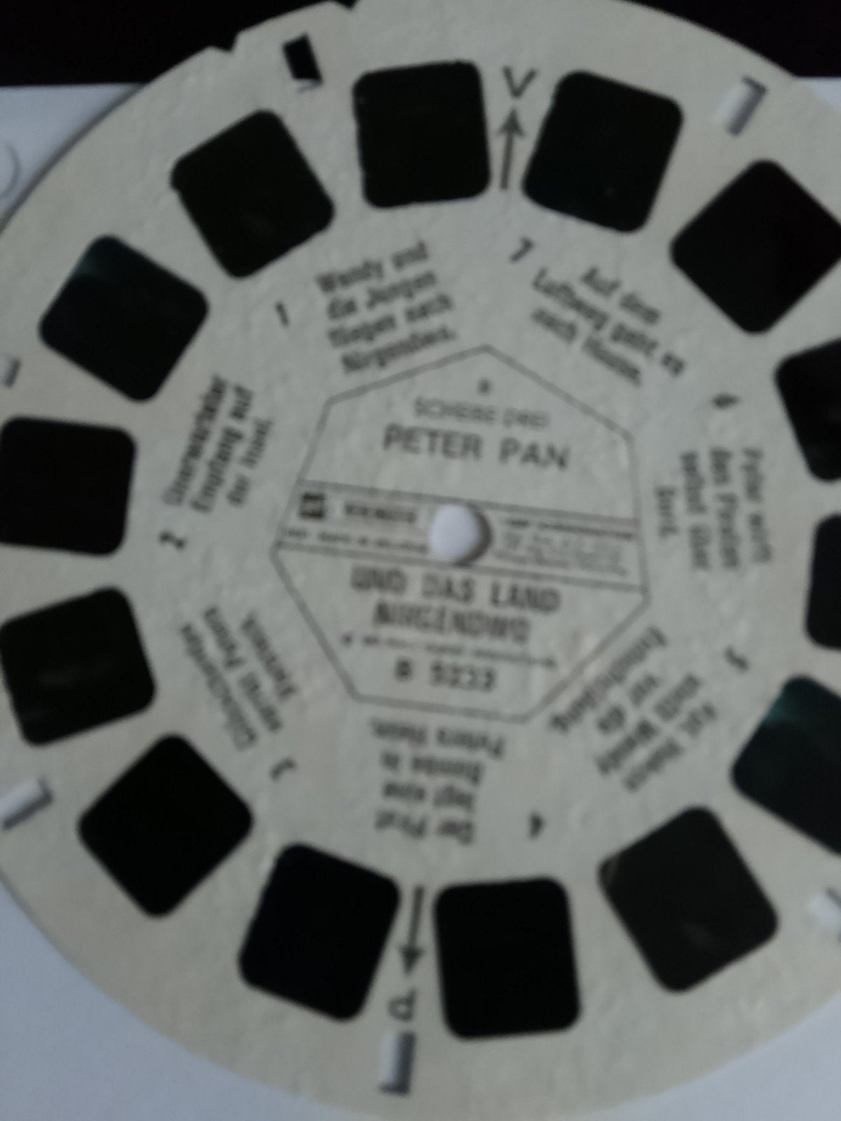 View-Master Schijf Peter Pan en het Land Nergens, Ophalen of Verzenden, Gebruikt, Overige typen