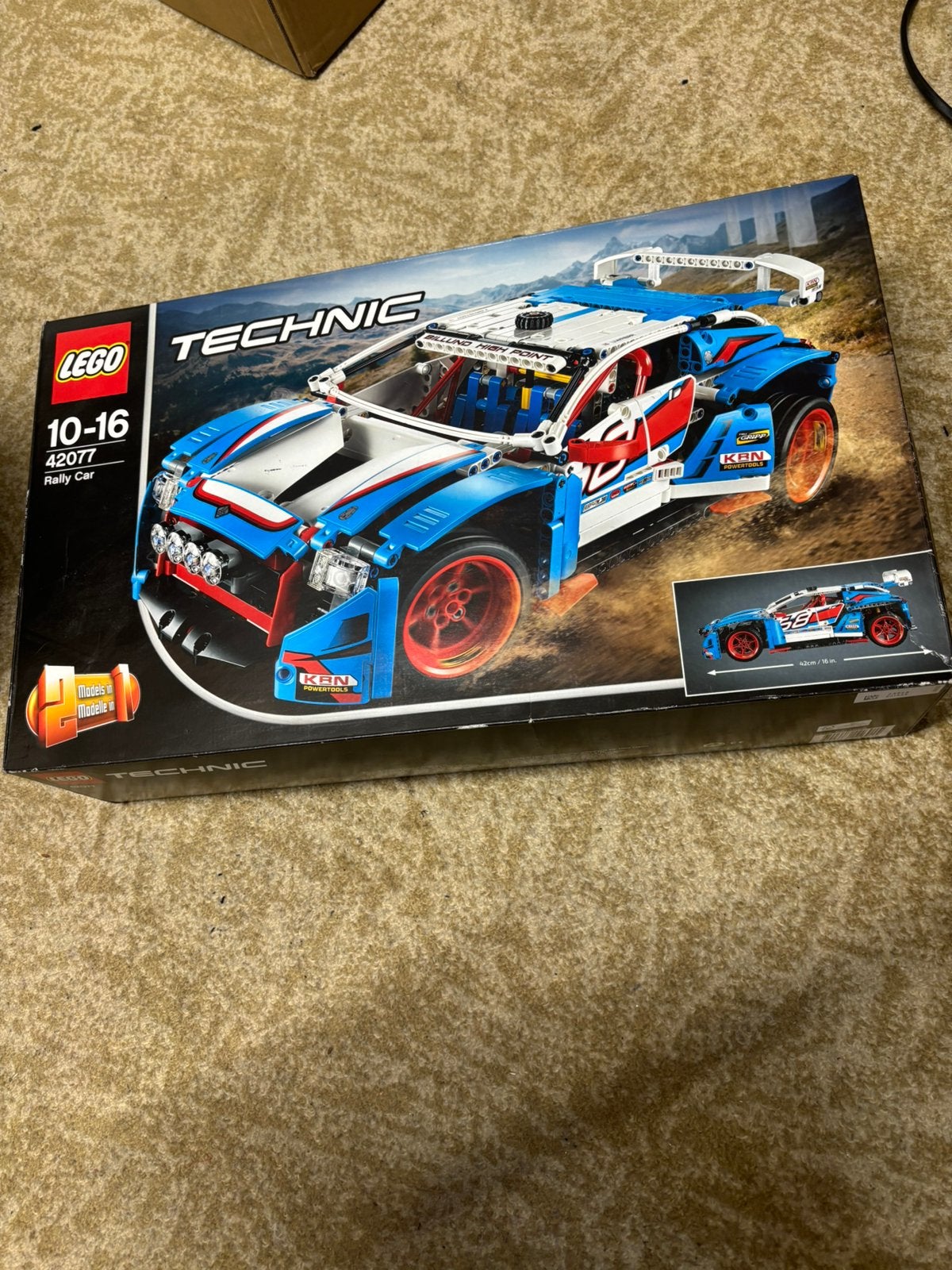 Technic Lego Rally Car 42007, G1, Ophalen, Nieuw