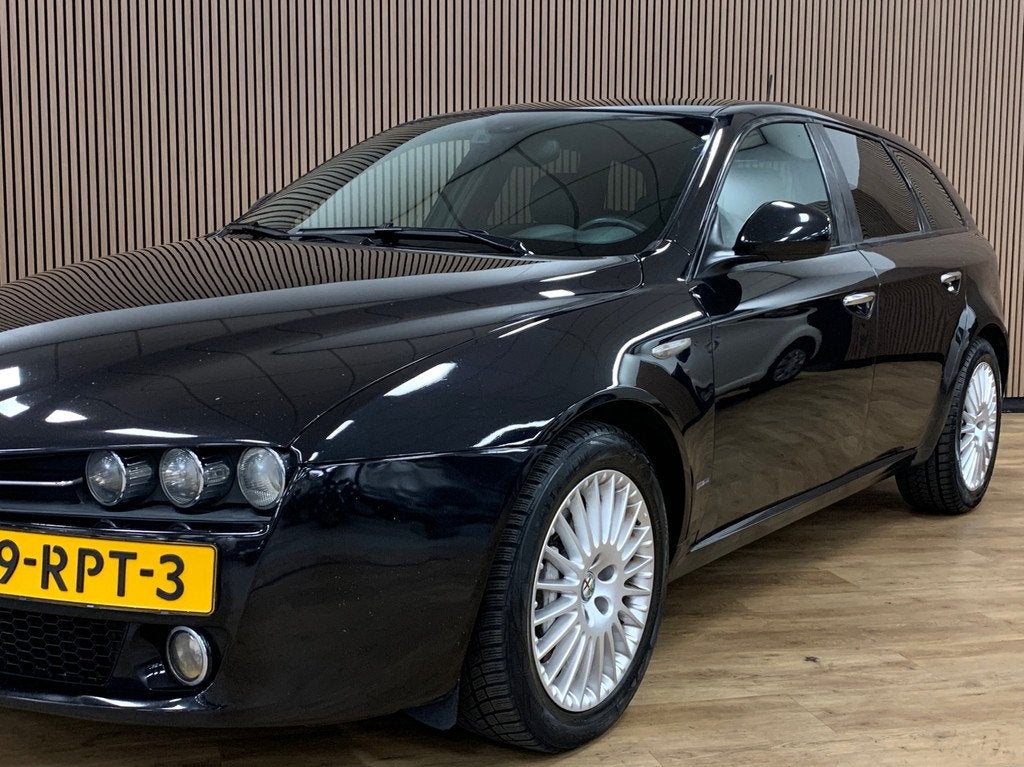 Alfa Romeo 159 Sportwagon 1.7 T Distinctive|Navigatie|Climat, Auto's, Alfa Romeo, Voorwielaandrijving, Euro 5, Gebruikt, Zwart