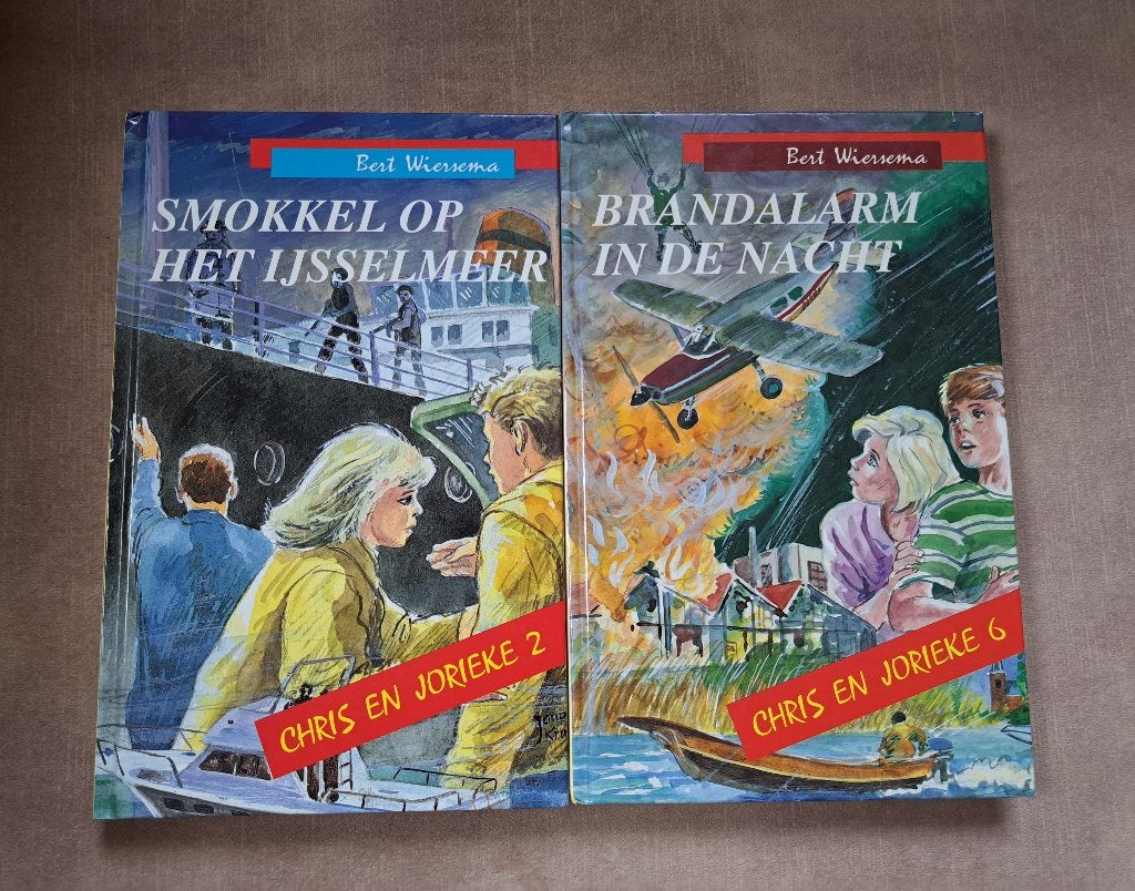 Chris en Jorieke deel 2 en 6 Bert Wiersema, Boeken, Ophalen of Verzenden, Gelezen