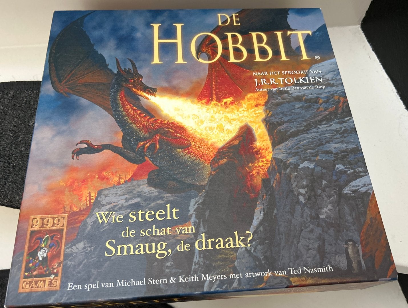 De Hobbit: Wie steelt de schat van Smaug, de draak?, Een of twee spelers, Ophalen of Verzenden, Zo goed als nieuw