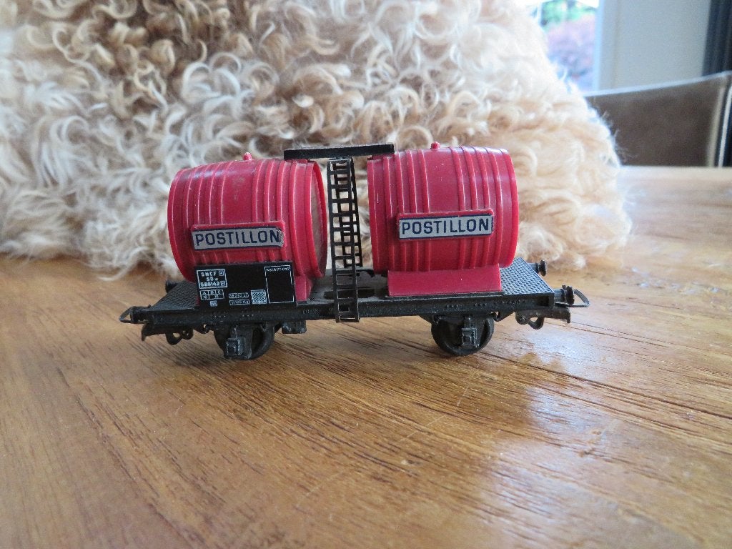 ho spoor wagon, Jouef HO "Postillon" wijnwagen, Gelijkstroom, Jouef, Wagon, Ophalen of Verzenden
