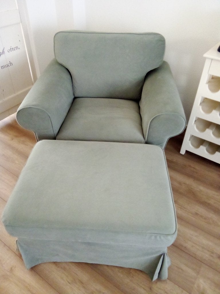 IKEA EKTORP Fauteuil, Huis en Inrichting, Ophalen, 75 tot 100 cm, Stof, 50 tot 75 cm