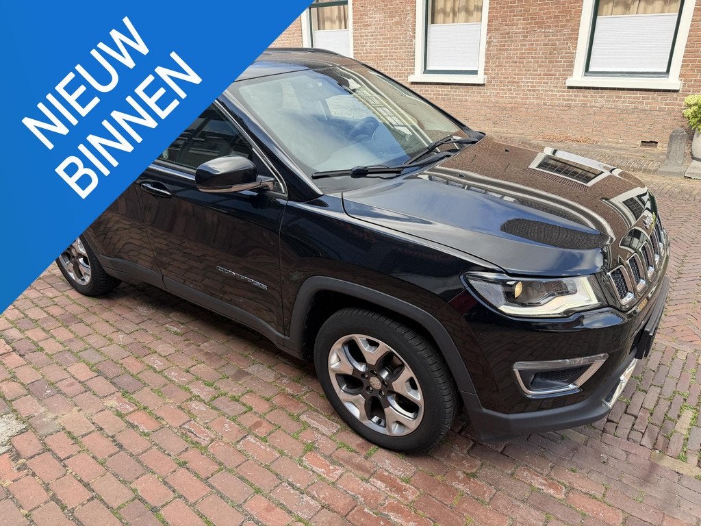 Jeep Compass 1.4 MultiAir Limited 1e Eigenaar Trekhaak, Auto's, Jeep, Bedrijf, Te koop, Compass, ABS, Airbags, Airconditioning