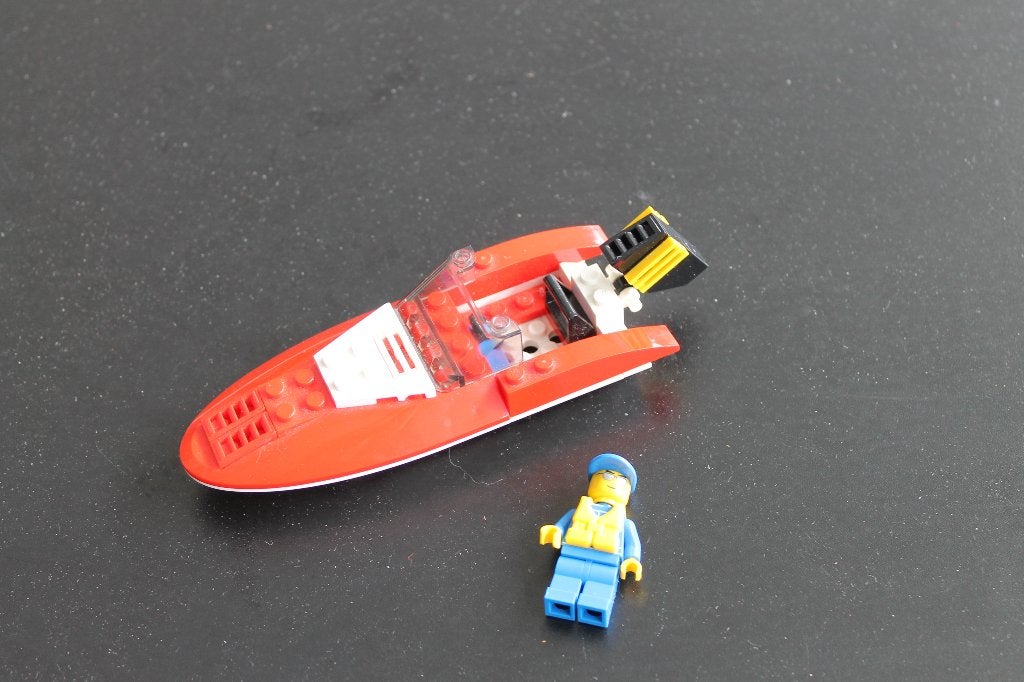 lego city speedboot 4641, City, Lego, Ophalen of Verzenden, Zo goed als nieuw