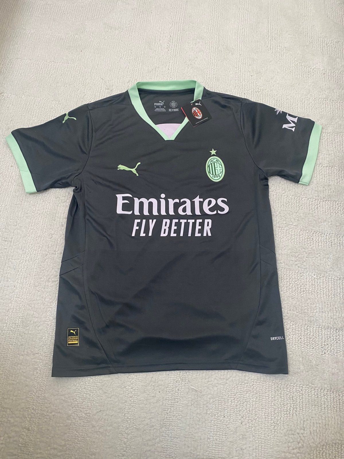 Ac milaan voetbalshirt, Maat S, Ophalen of Verzenden, Zo goed als nieuw, Shirt