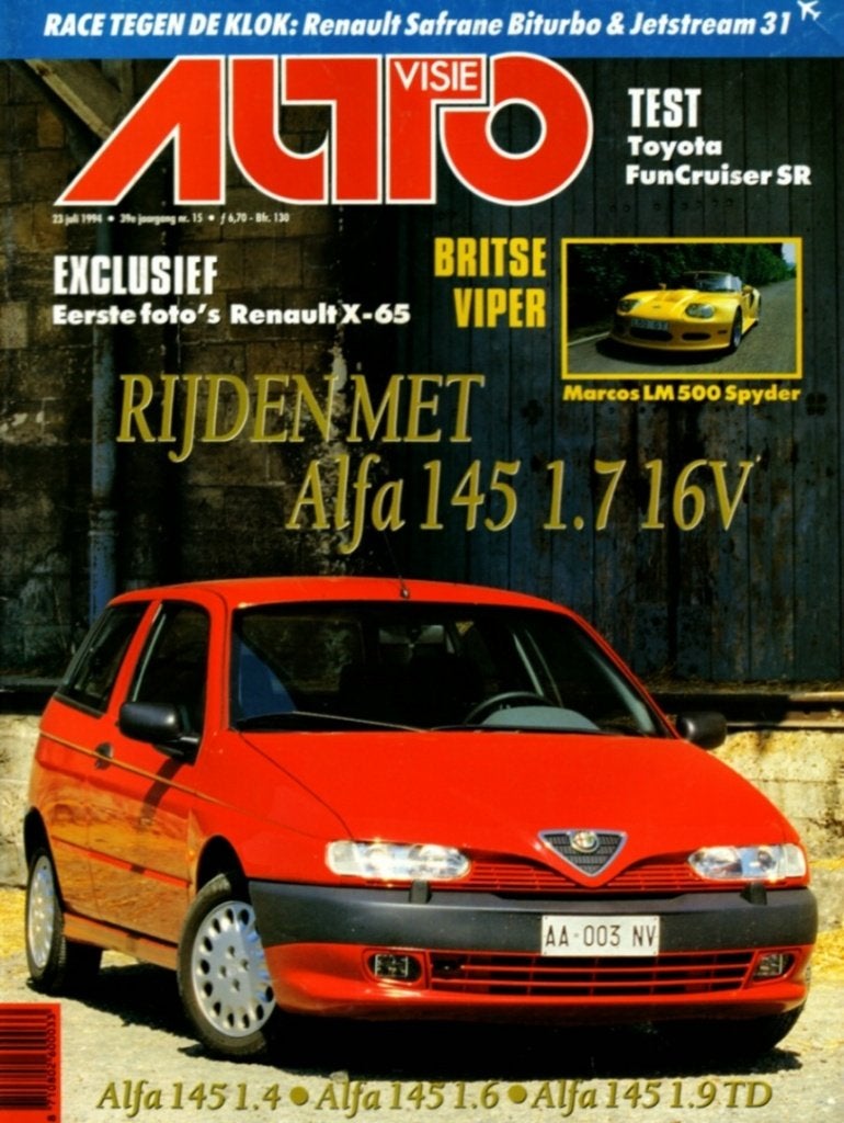 Autovisie test Toyota FunCruiser Juli 1994, Ophalen of Verzenden, Gelezen, Toyota