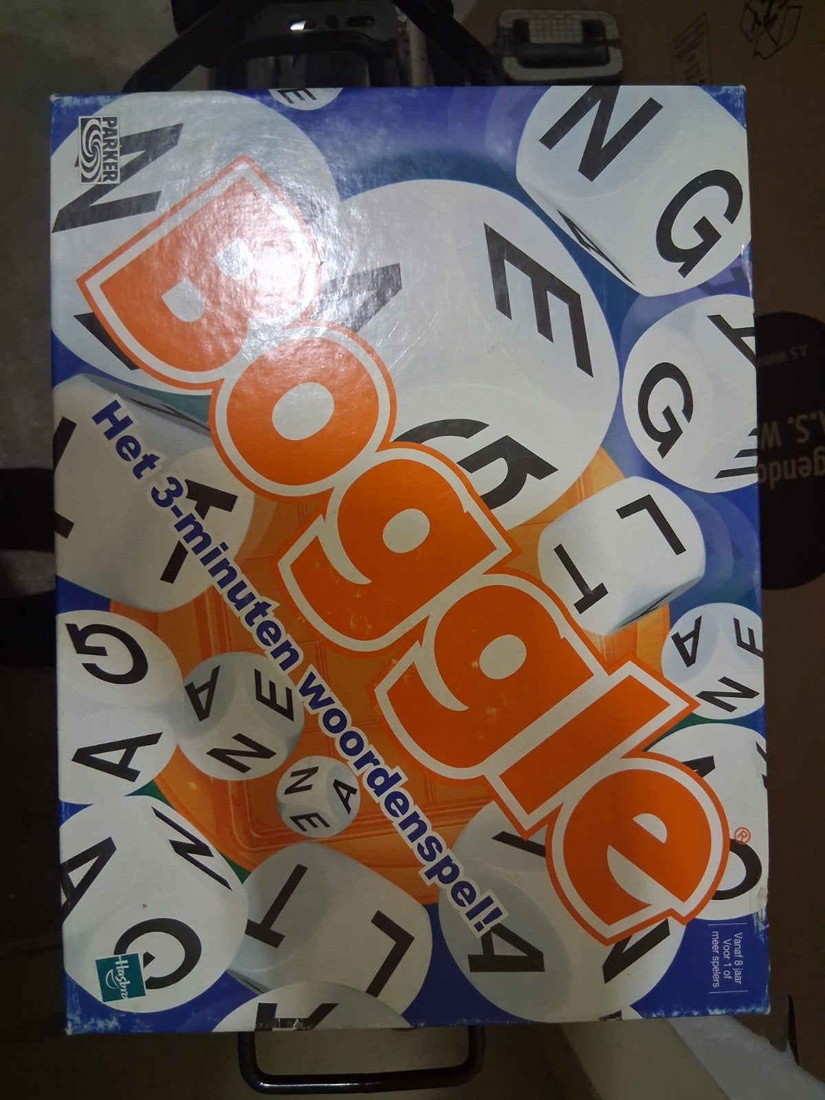 Boggle: Het 3-minuten woordenspel van Parker, Vijf spelers of meer, Ophalen, Gebruikt, Parker