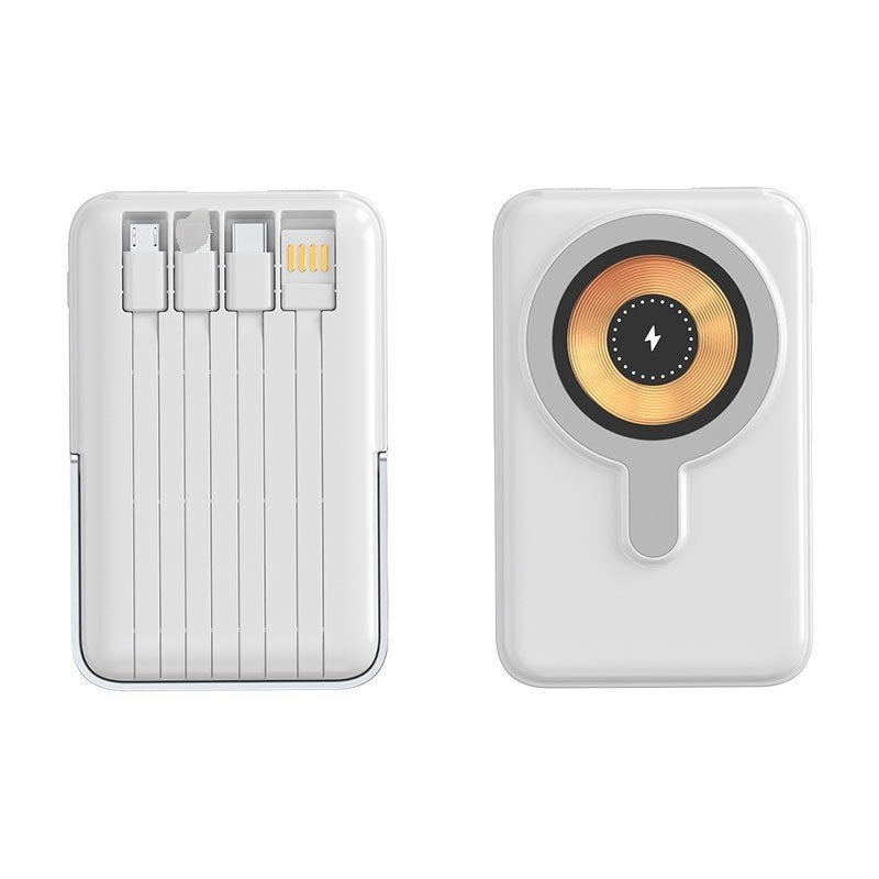 Bulkpartij: 100x 10.000mAh draadloze powerbanks 22.5W, USB-C, Nieuw, Universeel, Ophalen of Verzenden