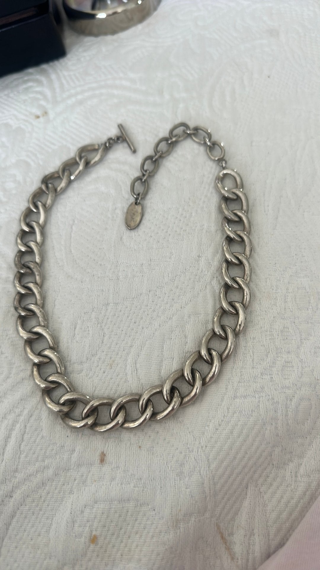 Monet ketting 48 cm, Verzenden, Zo goed als nieuw, Overige materialen