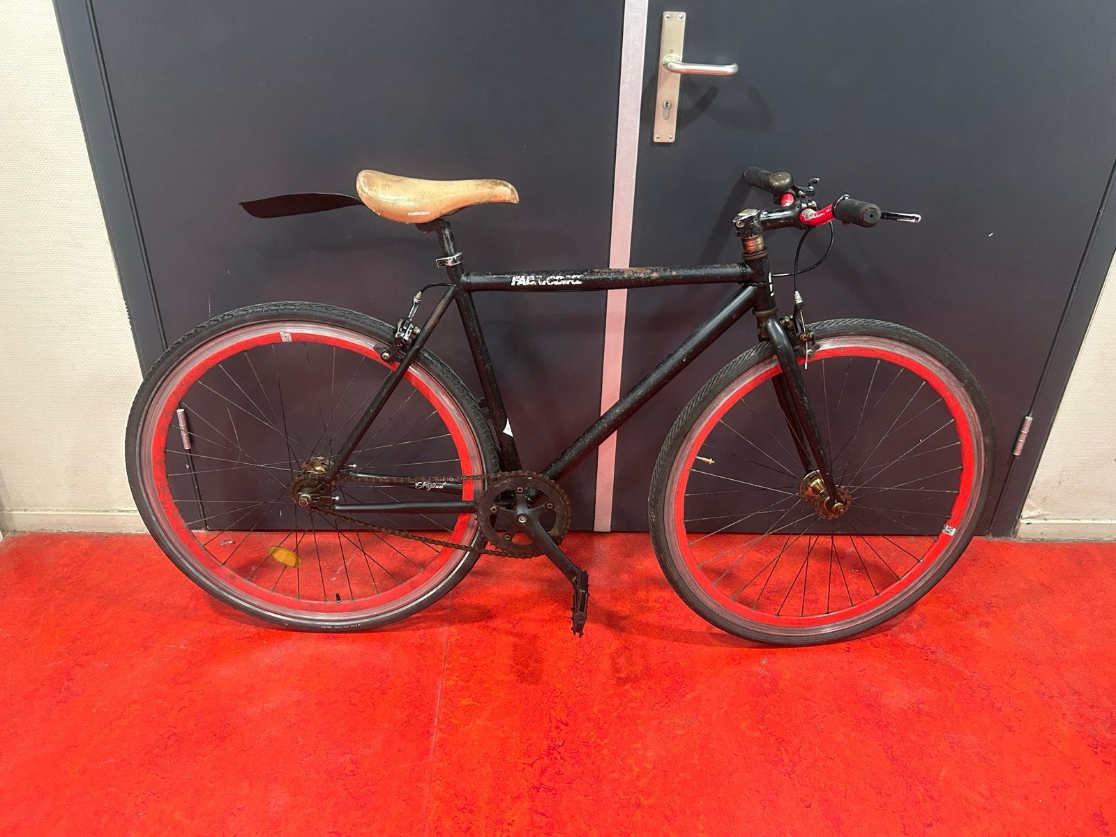 Fixie Fiets, Fietsen en Brommers, Fietsen | Heren | Herenfietsen, Overige merken, Gebruikt, Velgrem, Ophalen of Verzenden