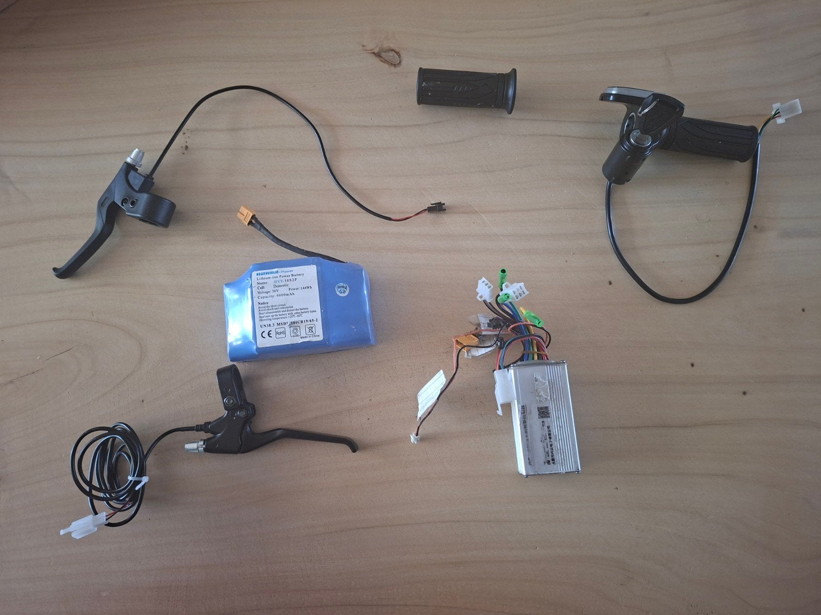 Elektrische drift trike onderdelen, Ophalen of Verzenden, Gebruikt