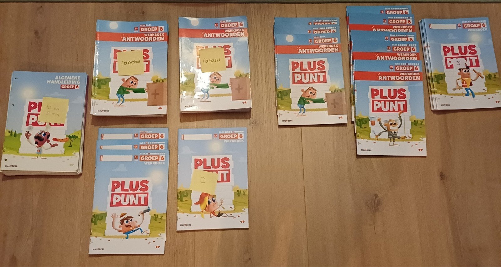 Pluspunt 4 Groep 6 Werkboeken en Antwoorden (Malmberg), Overige vakken, Malmberg, Nieuw, Ophalen of Verzenden