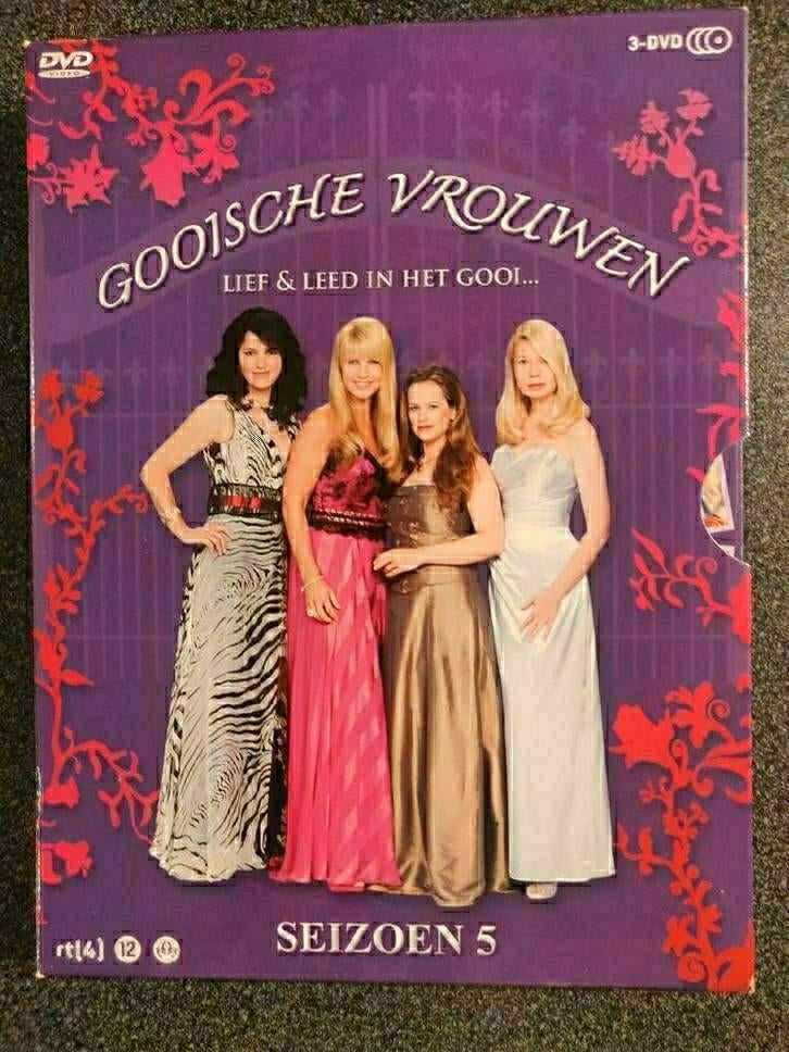 Dvd-box Gooische vrouwen seizoen 5 compleet seizoen, Vanaf 12 jaar, Ophalen of Verzenden, Zo goed als nieuw, Komedie