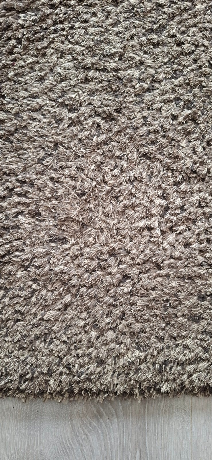 Vloerkleed 160x230cm taupekleurig, Ophalen, Bruin, 150 tot 200 cm, 200 cm of meer