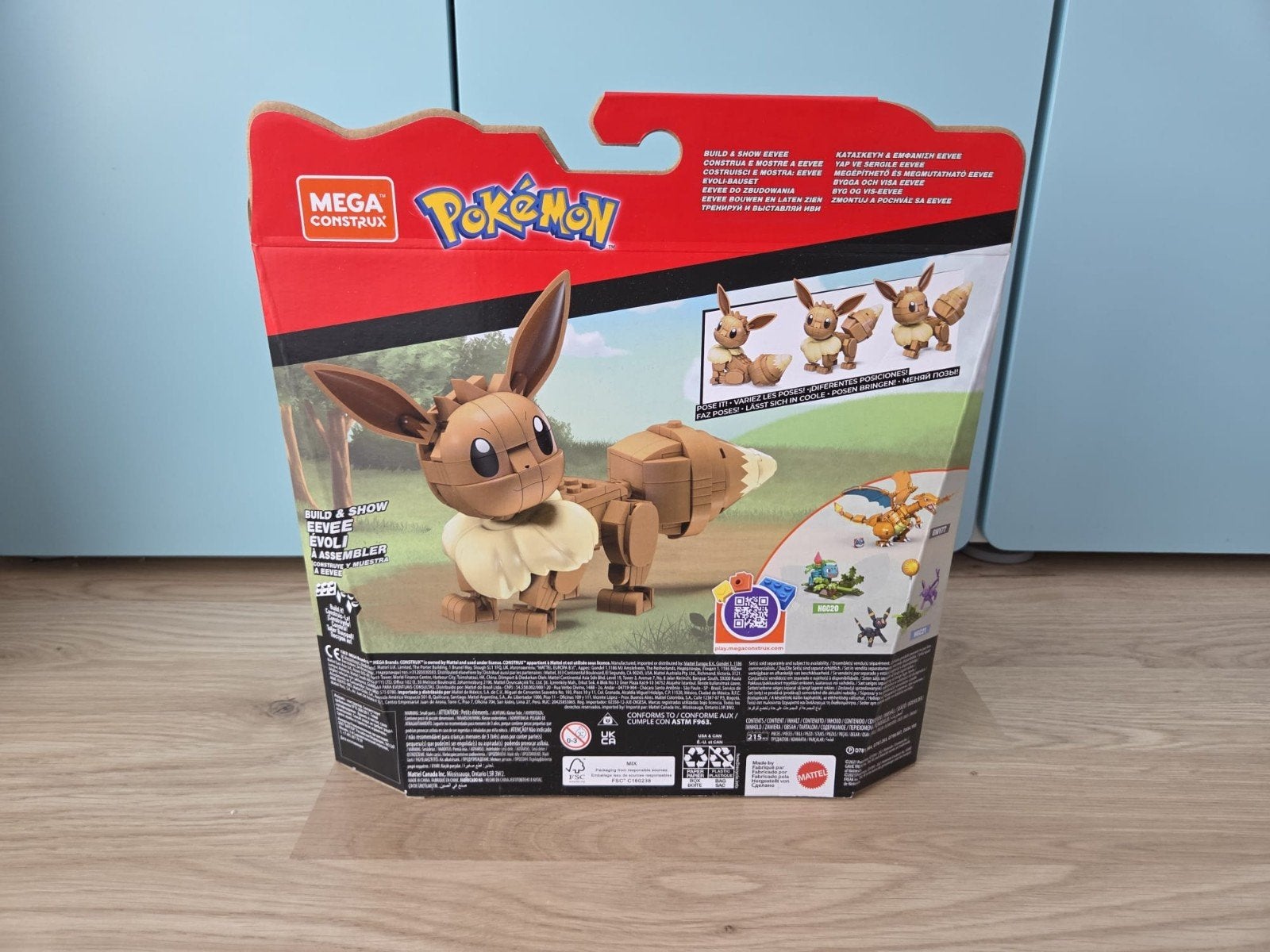 Mega Construx Pokémon Eevee Bouwset - Nieuw in doos, Ophalen of Verzenden, Nieuw, Megabloks