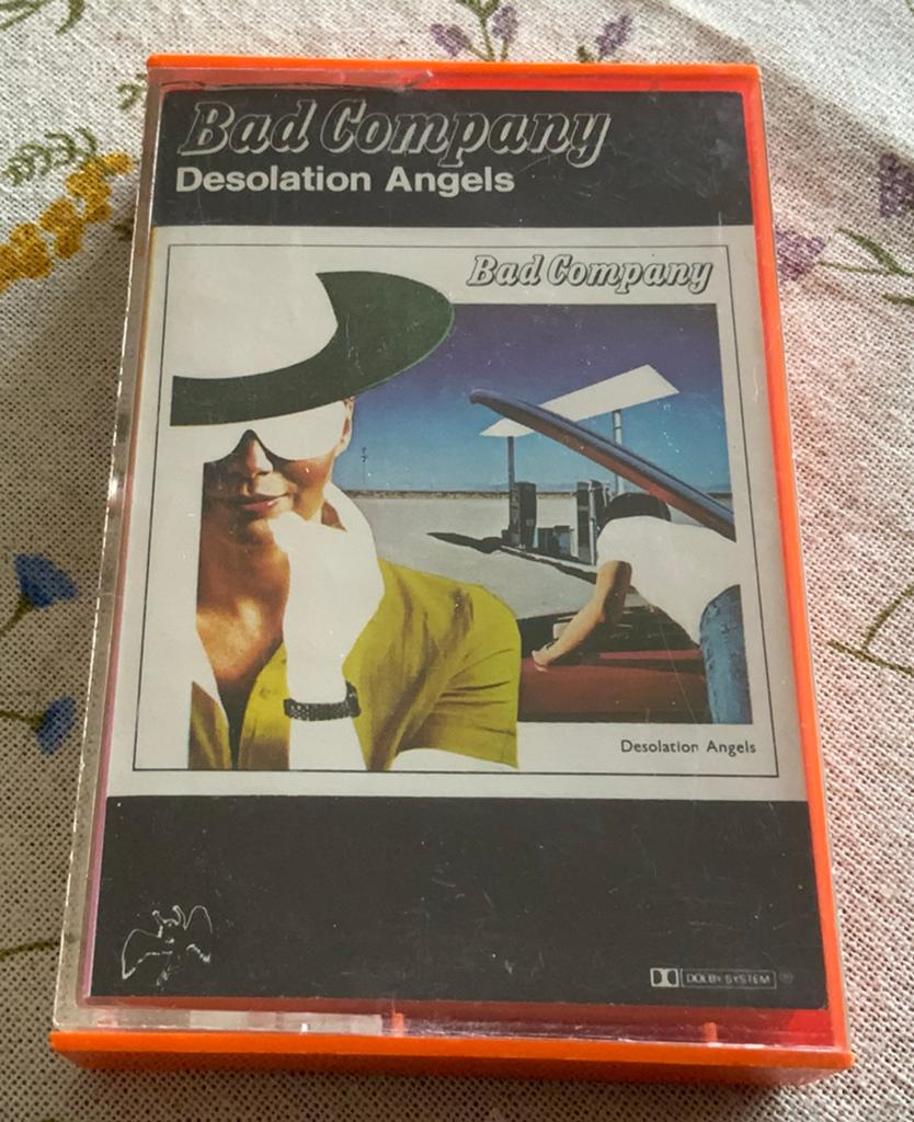 CASSETTE BANDJE BAD COMPANY DESOLATION ANGELS ‘79 SWAN SONG, Verzenden, Gebruikt, 1 bandje, Origineel