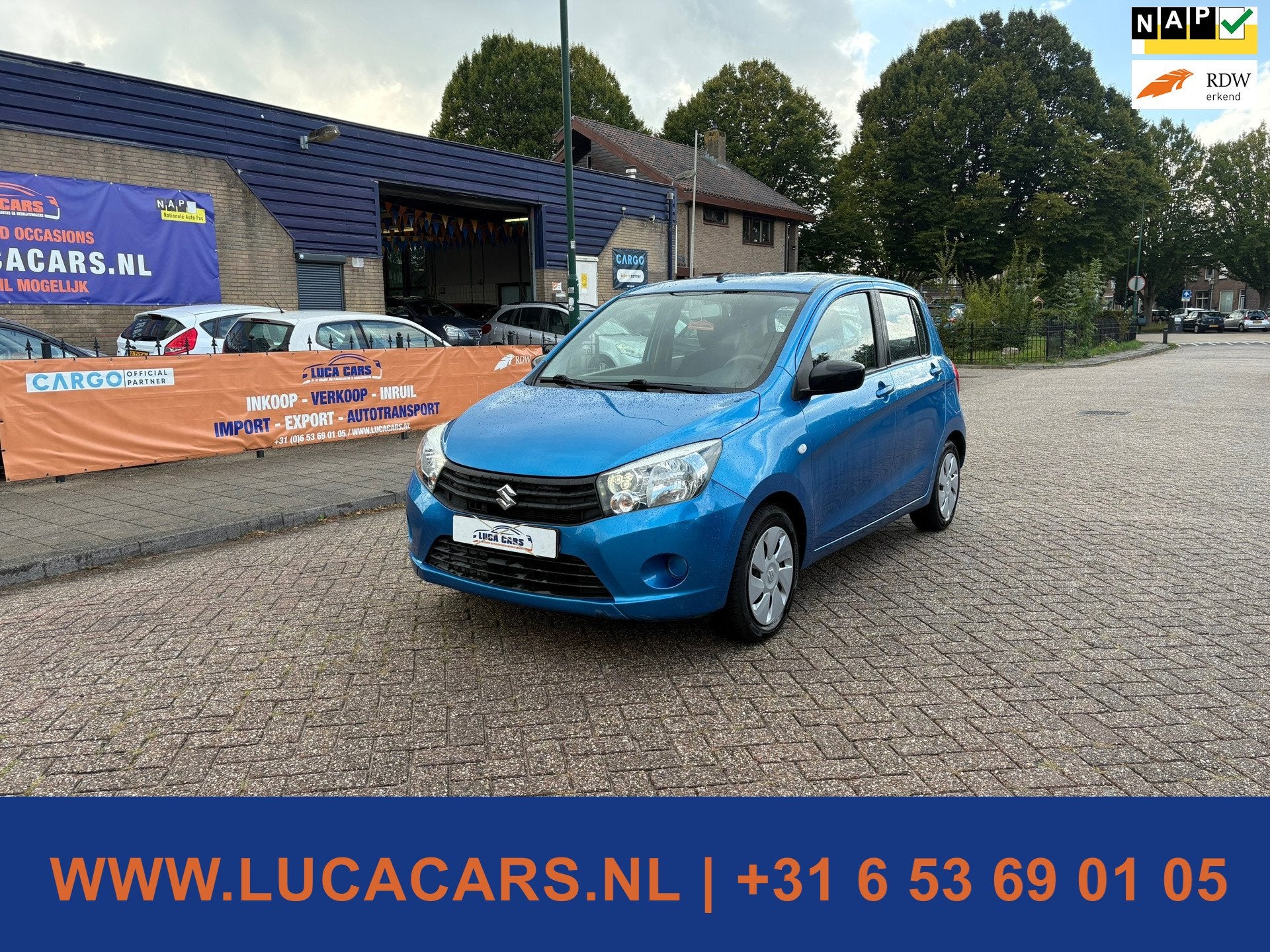 Suzuki Celerio 1.0 Comfort 1st EIGENAAR 2X SLEUTEL + BOEKJES, 28 km/l, Gebruikt, Euro 6, 68 pk