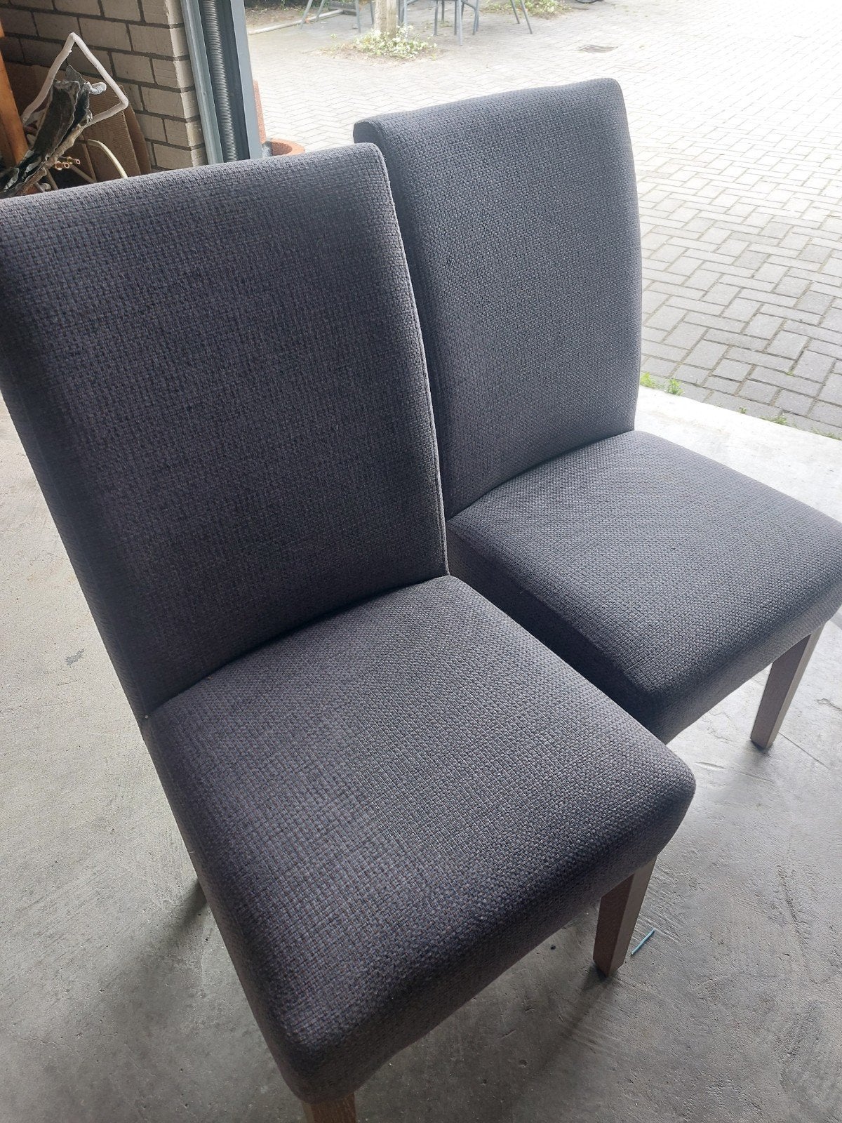 GRATIS 2 stoelen, Huis en Inrichting, Stoelen, Ophalen, Gebruikt