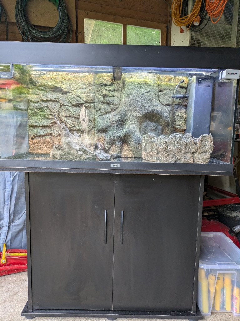 Juwel Rio180, Dieren en Toebehoren, Vissen | Aquaria en Toebehoren, Ophalen, Gebruikt, Inclusief deksel, Leeg aquarium