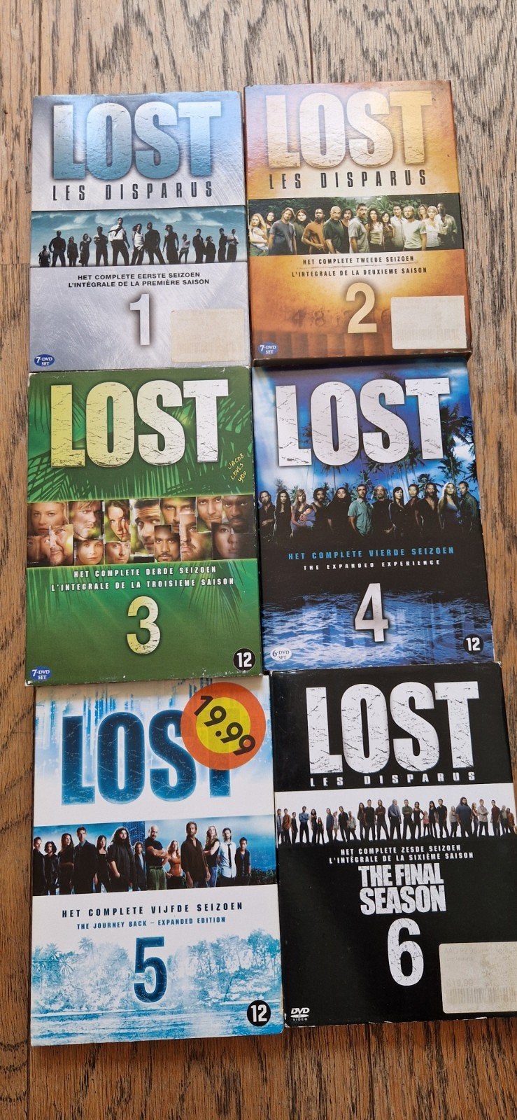 Lost - Complete Serie Seizoenen 1-6 (DVD Boxset), Ophalen, Speciale editie, Vanaf 12 jaar, Complete serie