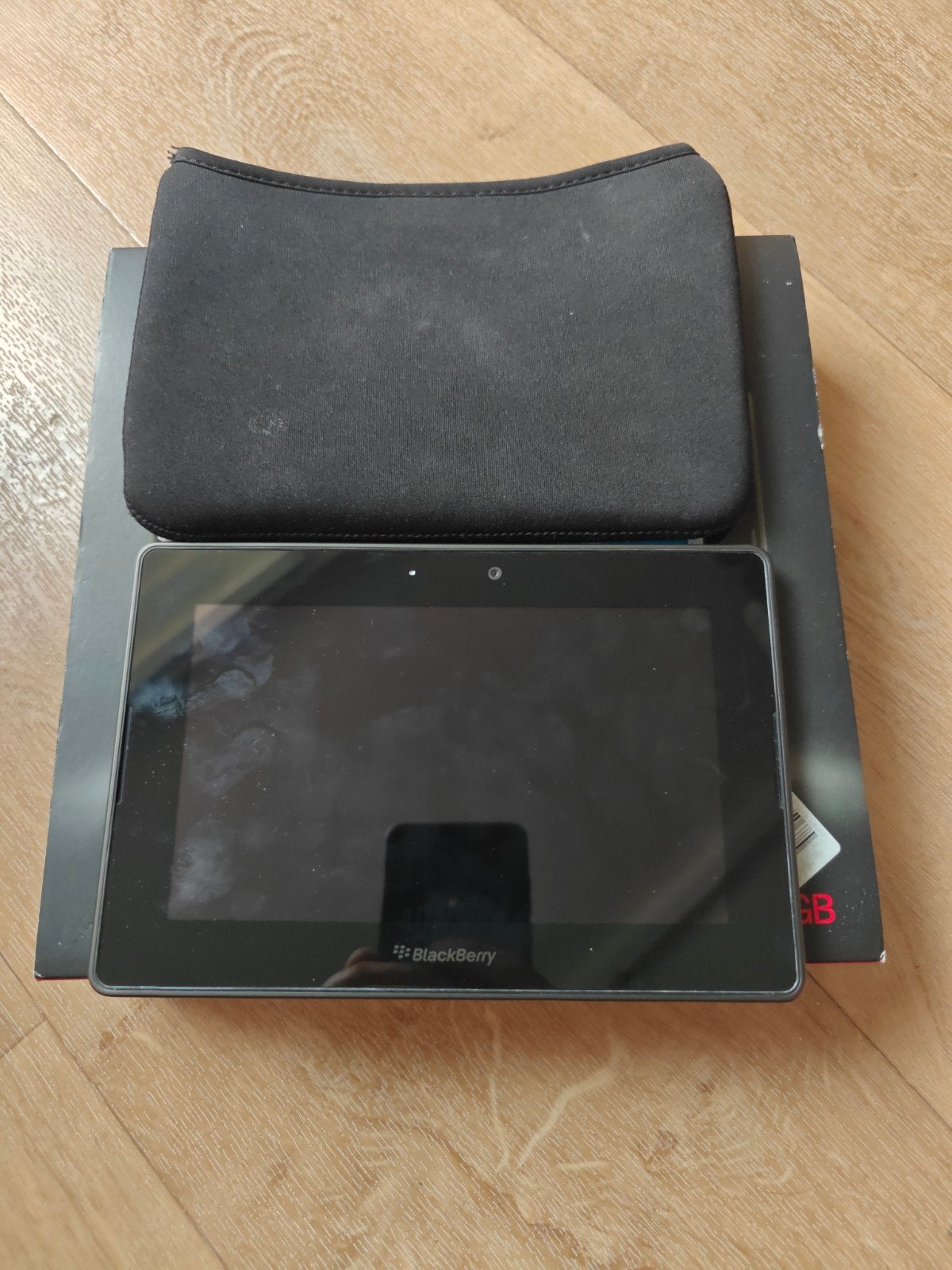 BlackBerry PlayBook 16GB Tablet met hoes, Gebruikt, PlayBook, Ophalen of Verzenden, Wi-Fi