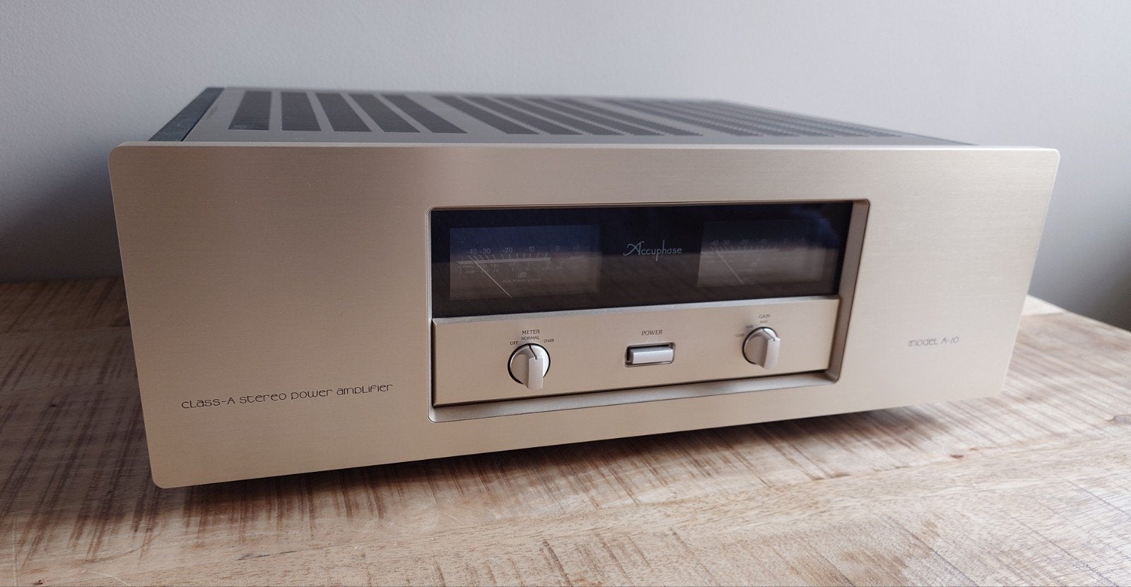 Accuphase A-20 pure klasse A eindversterker, Ophalen, Minder dan 60 watt, Overige merken