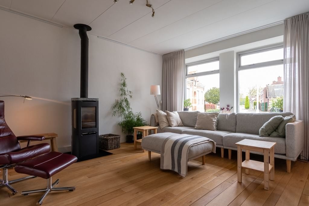 JOTUL S 165F - Speksteenkachel + rookkanalen en trekkap, Huis en Inrichting, Ophalen, Gebruikt, Houtkachel, Vrijstaand