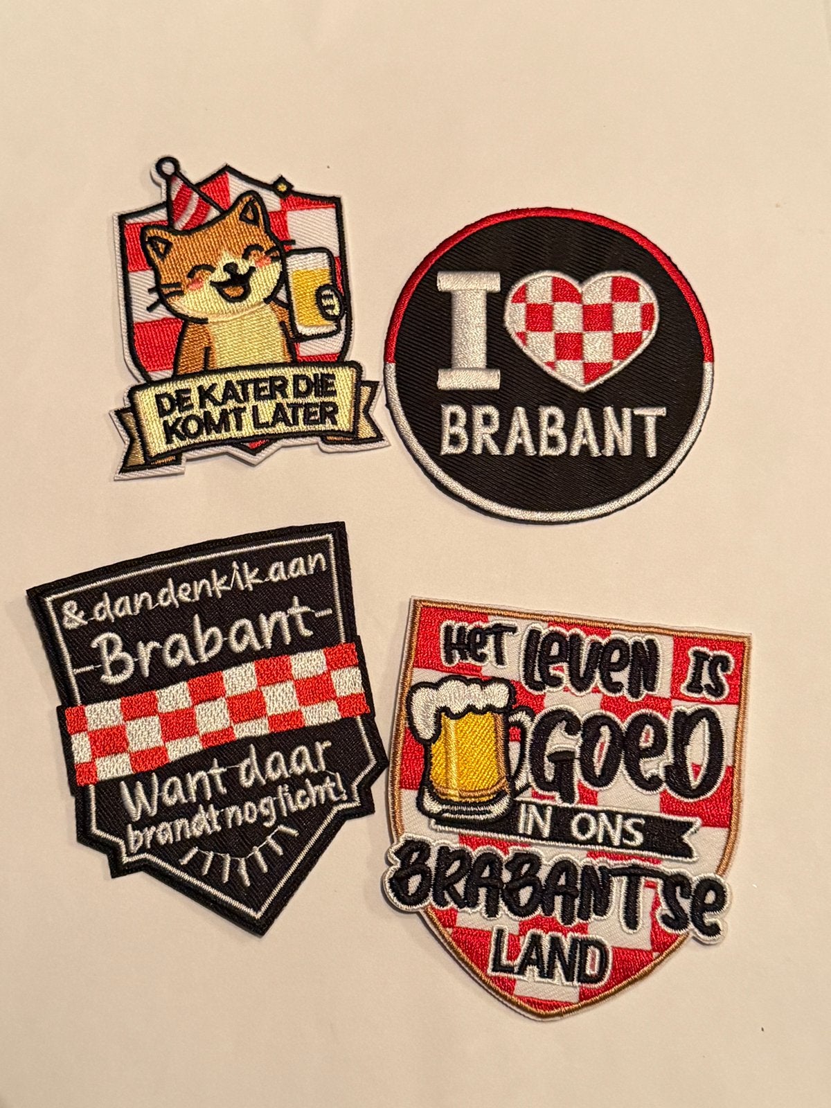 Brabant emblemen Carnaval emblemen, Carnaval, Nieuw, Overige maten, Ophalen of Verzenden