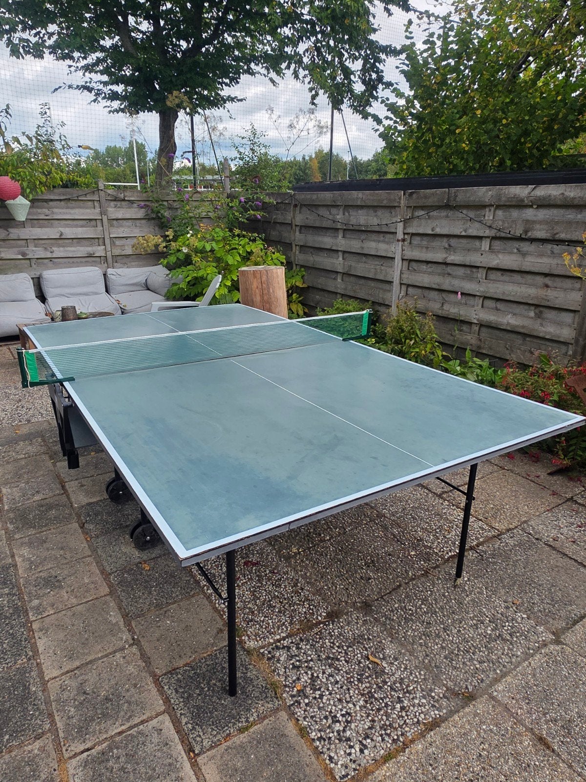 Sunflex Tafeltennistafel Indoor - Gebruikt, Sport en Fitness, Tafeltennis, Ophalen, Gebruikt, Tafel Indoor, Inklapbaar