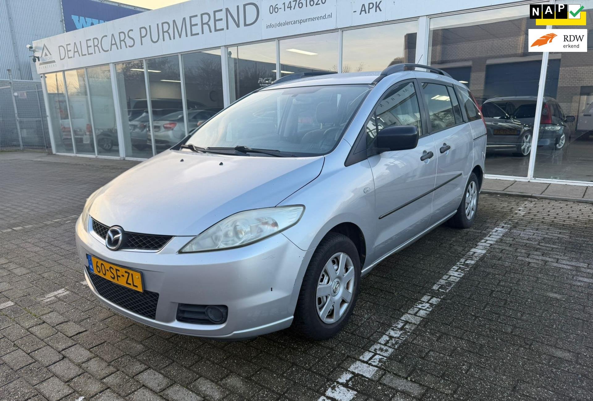 Mazda 5 1.8 Touring, Auto's, Mazda, Stof, Gebruikt, 1370 kg, 4 cilinders
