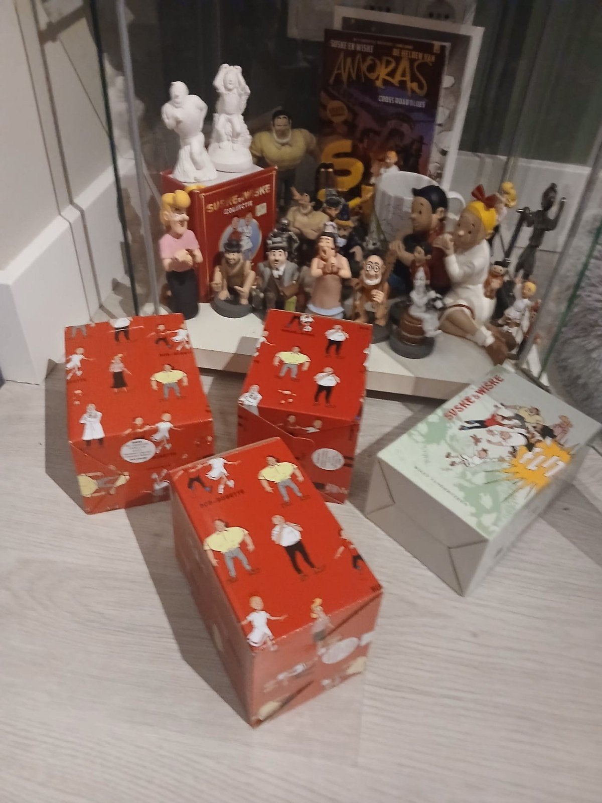 Suske en wiske beeldjes en curiosa, Verzamelen, Ophalen, Suske en Wiske, Zo goed als nieuw, Beeldje of Figuurtje