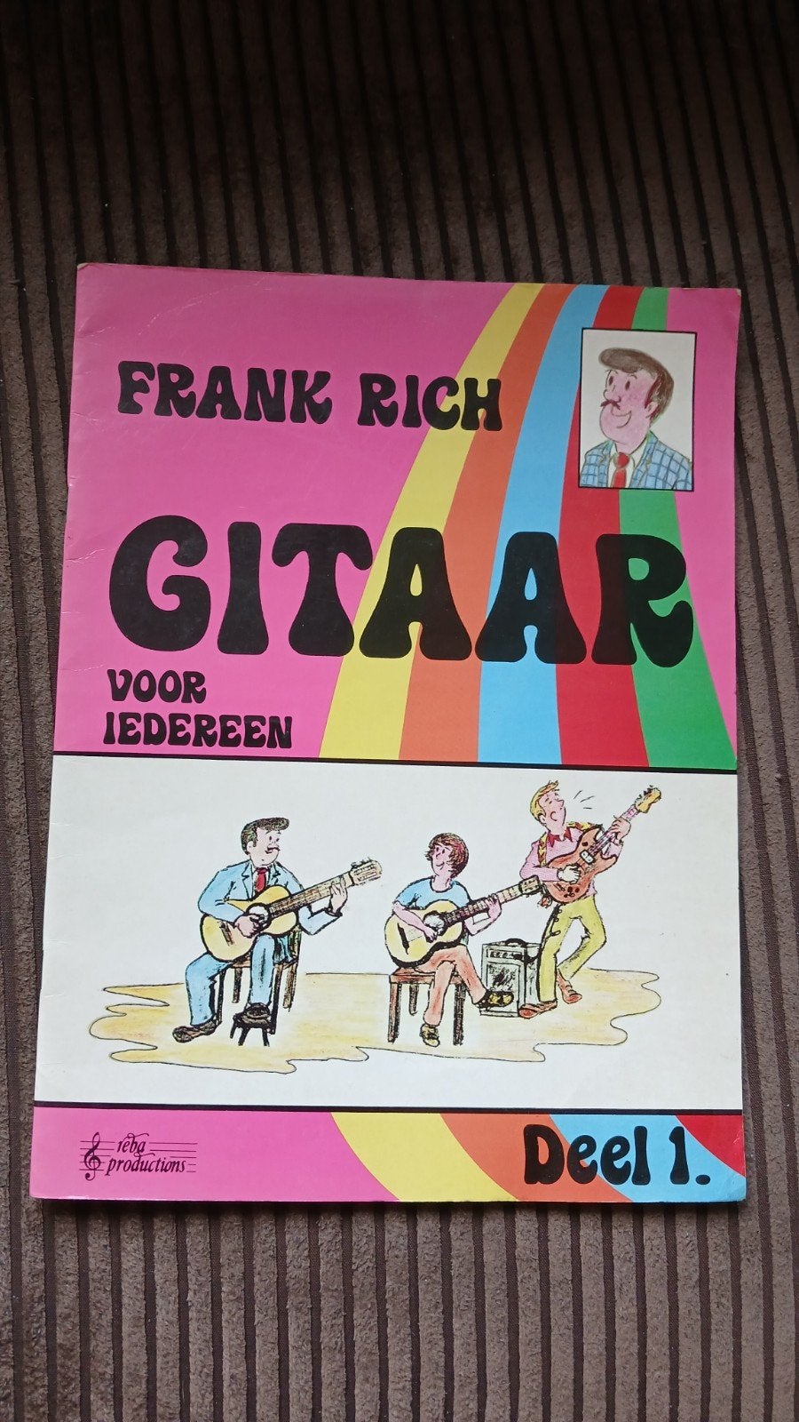 Frank Rich gitaar voor iedereen Deel 1, Muziek en Instrumenten, Bladmuziek, Gitaar, Les of Cursus, Ophalen of Verzenden, Zo goed als nieuw