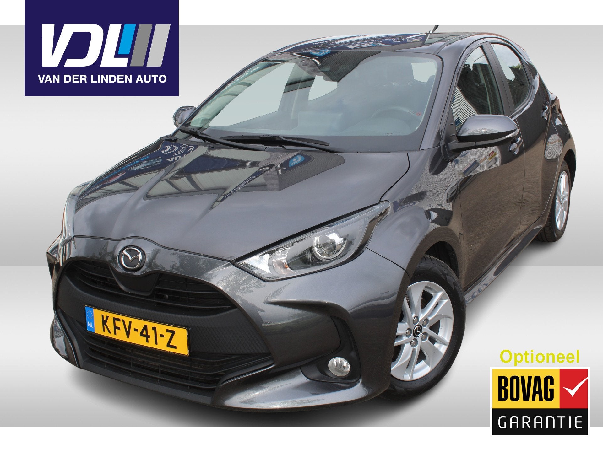 Mazda 2 Hybrid 1.5 Exclusive line Stuur- en Stoelverwarming, Auto's, Gebruikt, Euro 6, 450 kg, 1490 cc