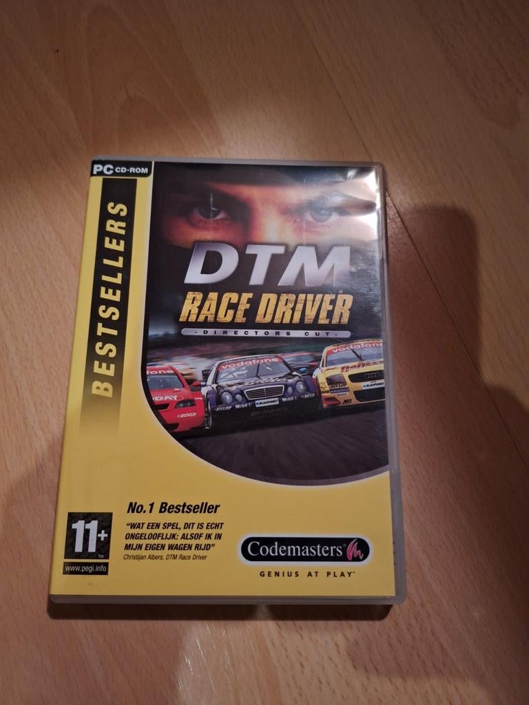 DTM Race Driver Directors Cut PC CD-ROM - Codemasters, Spelcomputers en Games, Games | Pc, Online, Gebruikt, 1 speler, Racen en Vliegen