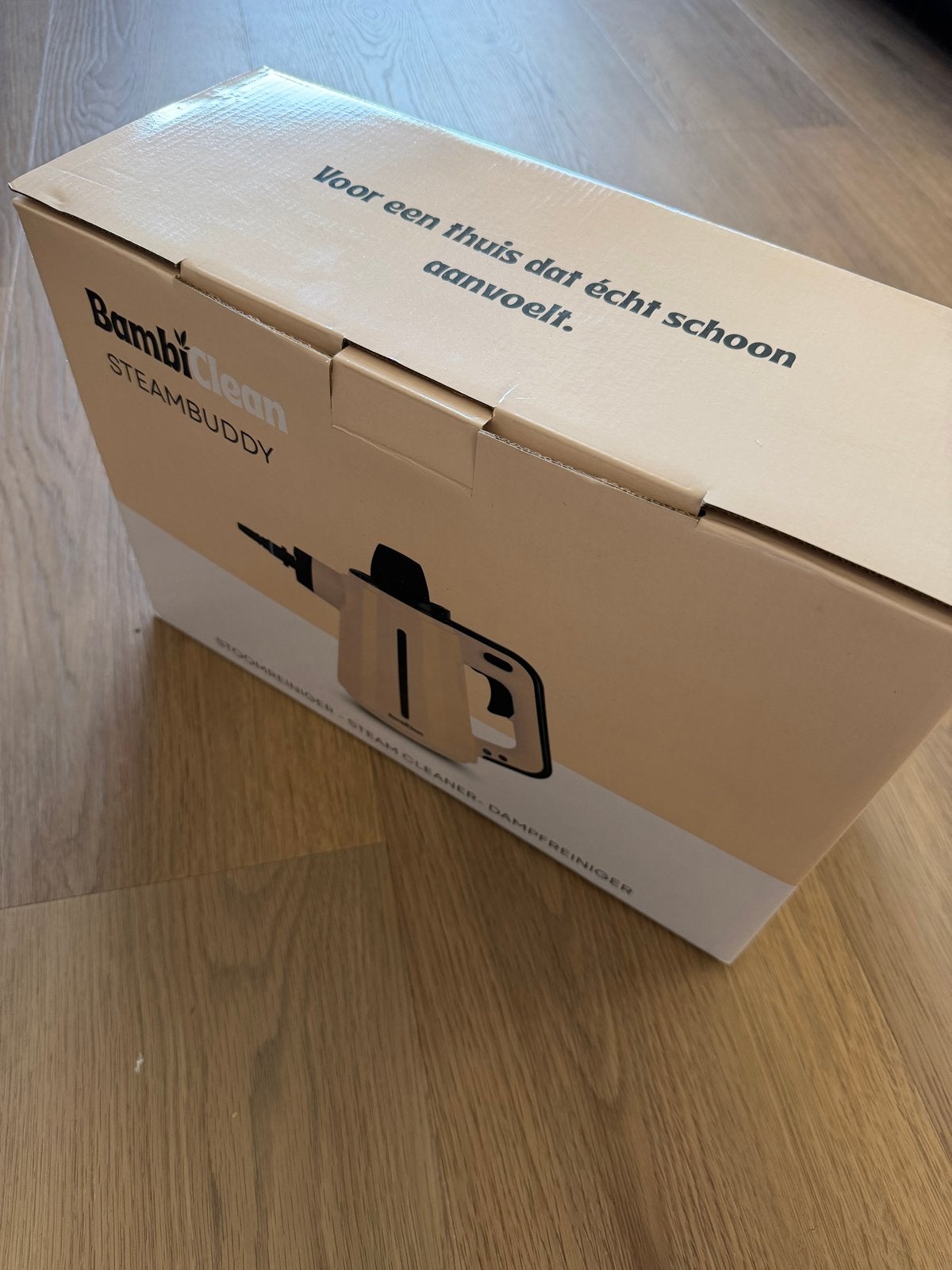 BambiClean Steambuddy Stoomreiniger met Mop, Verzenden, Nieuw