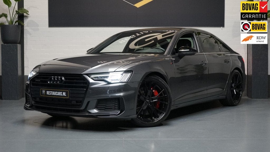 Audi A6 Limousine 55 TFSIe Quattro Competition 3x S-Line BLA, Auto's, Audi, Automaat, 1998 cc, 14 kWh, Gebruikt
