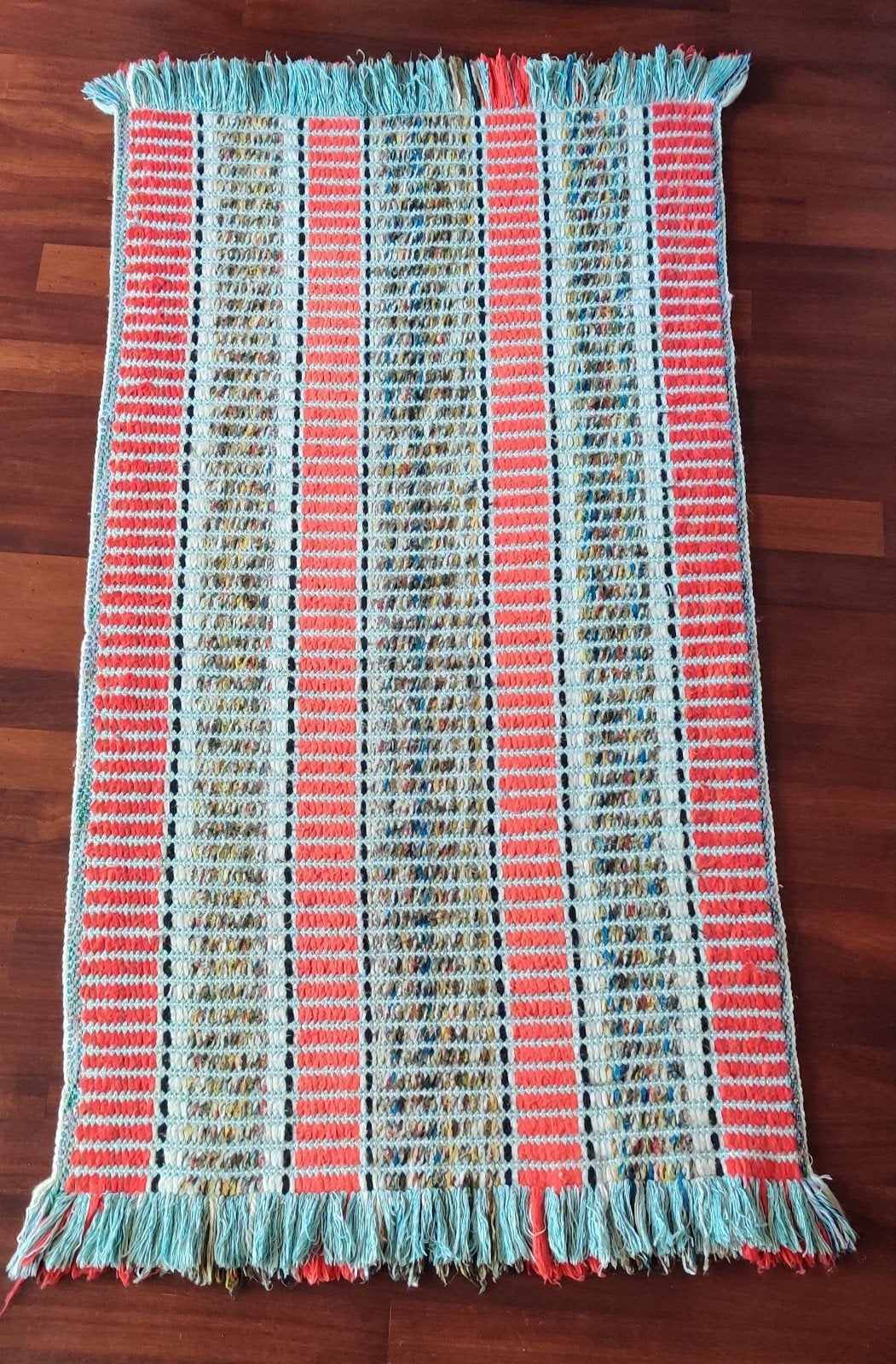 Vintage Western zadeldeken USA 70's handgeweven 150x77 cm, Ophalen, Zo goed als nieuw