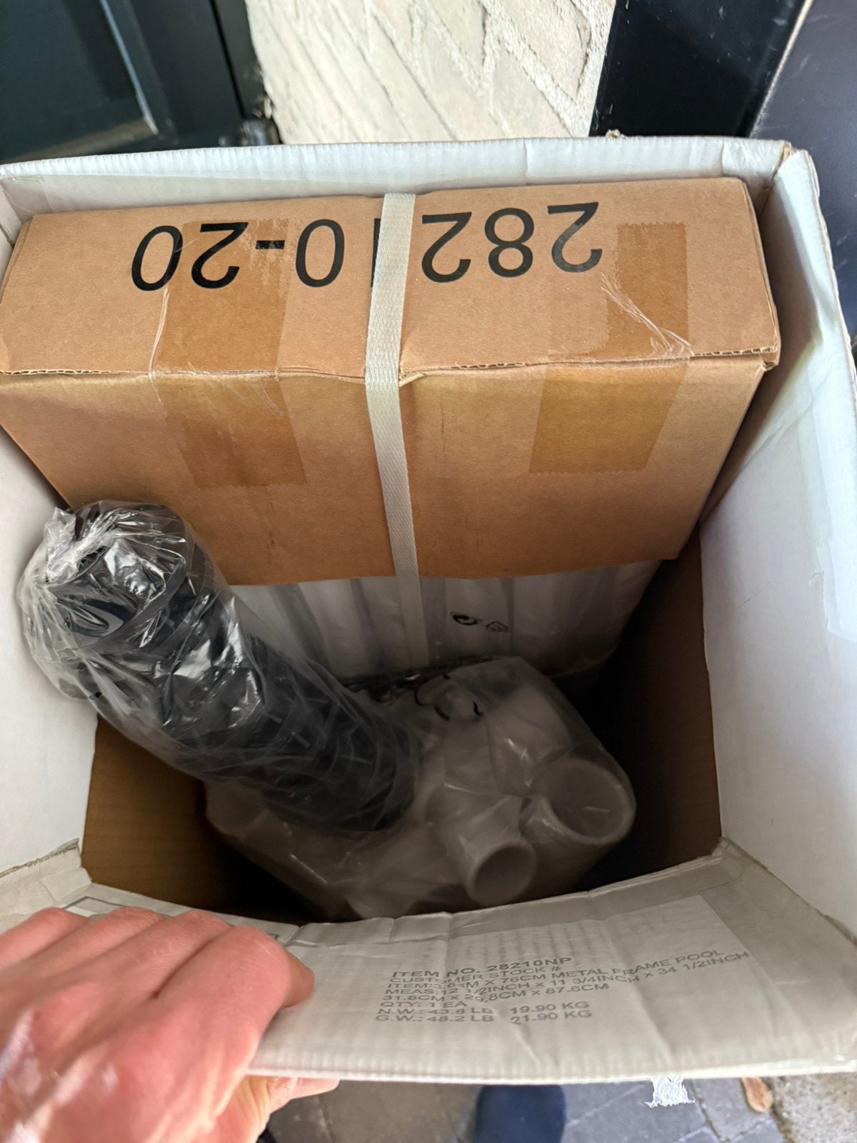 Onderdelen intex zwembad nieuw, Ophalen, Minder dan 80 cm, Rond, Opzetzwembad