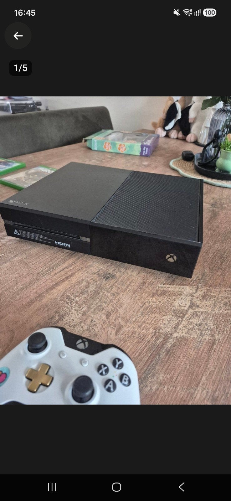 Xbox One met 2 controllers en games, Xbox One, Met 2 controllers, Ophalen of Verzenden, 500 GB