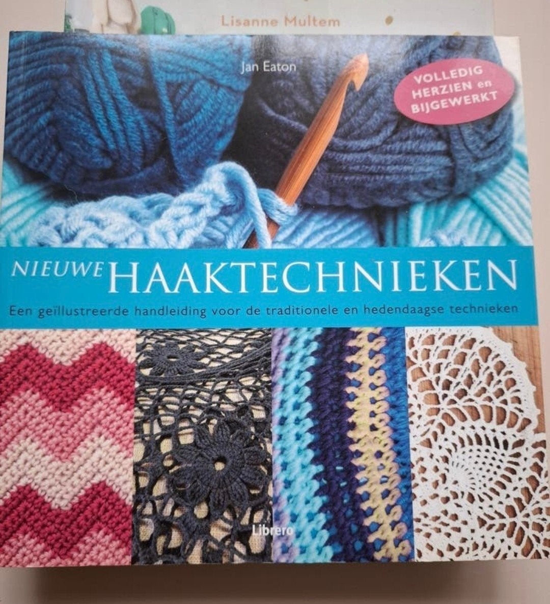 Haaktechnieken mooi boek,2de helft, Ophalen of Verzenden, Zo goed als nieuw, Haken, Patroon of Boek
