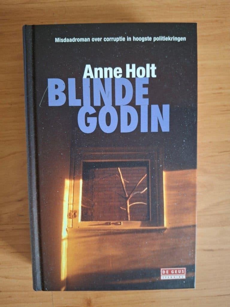 Anne Holt; Blinde Godin, Ophalen of Verzenden, Gelezen