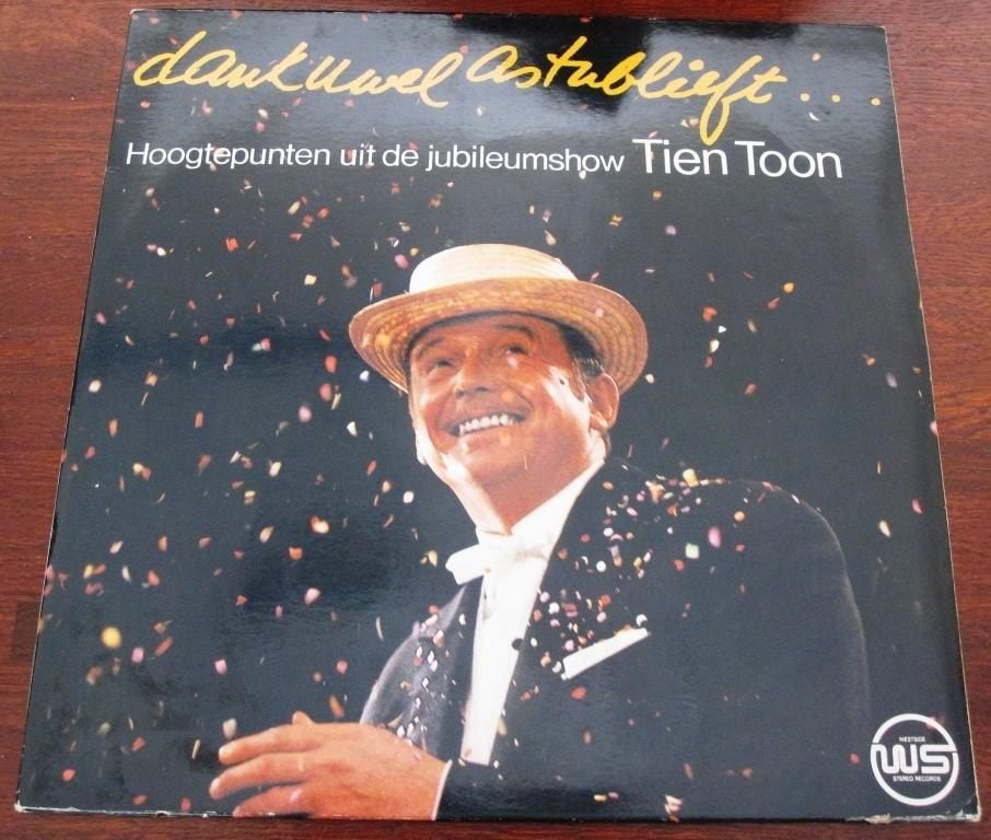 Toon Hermans - Dankuwel alstublieft - LP, Cd's en Dvd's, LP, Gebruikt, Cabaret of Kleinkunst, Ophalen of Verzenden
