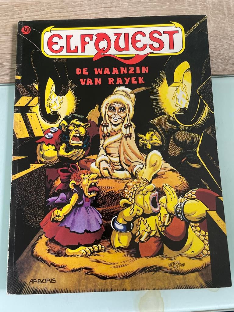 Elfquest: De Waanzin van Rayek - Stripboek (Arboris), Eén stripboek, Ophalen, Gelezen