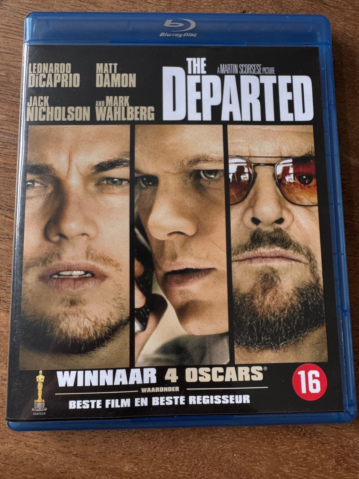 The Departed Blu-Ray - Winnaar 4 Oscars, Ophalen of Verzenden, Zo goed als nieuw