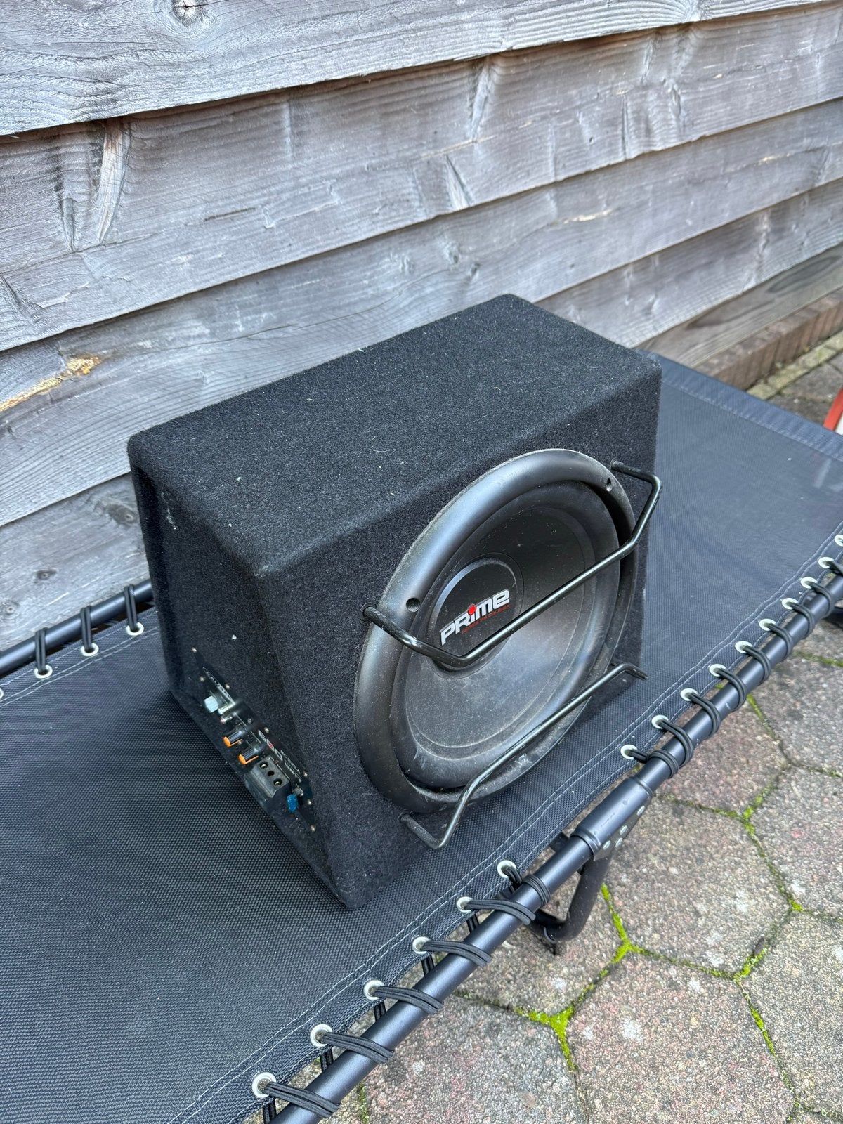 Caliber BC 112SA actieve subwoofer 600 Watt, Ophalen of Verzenden, Gebruikt