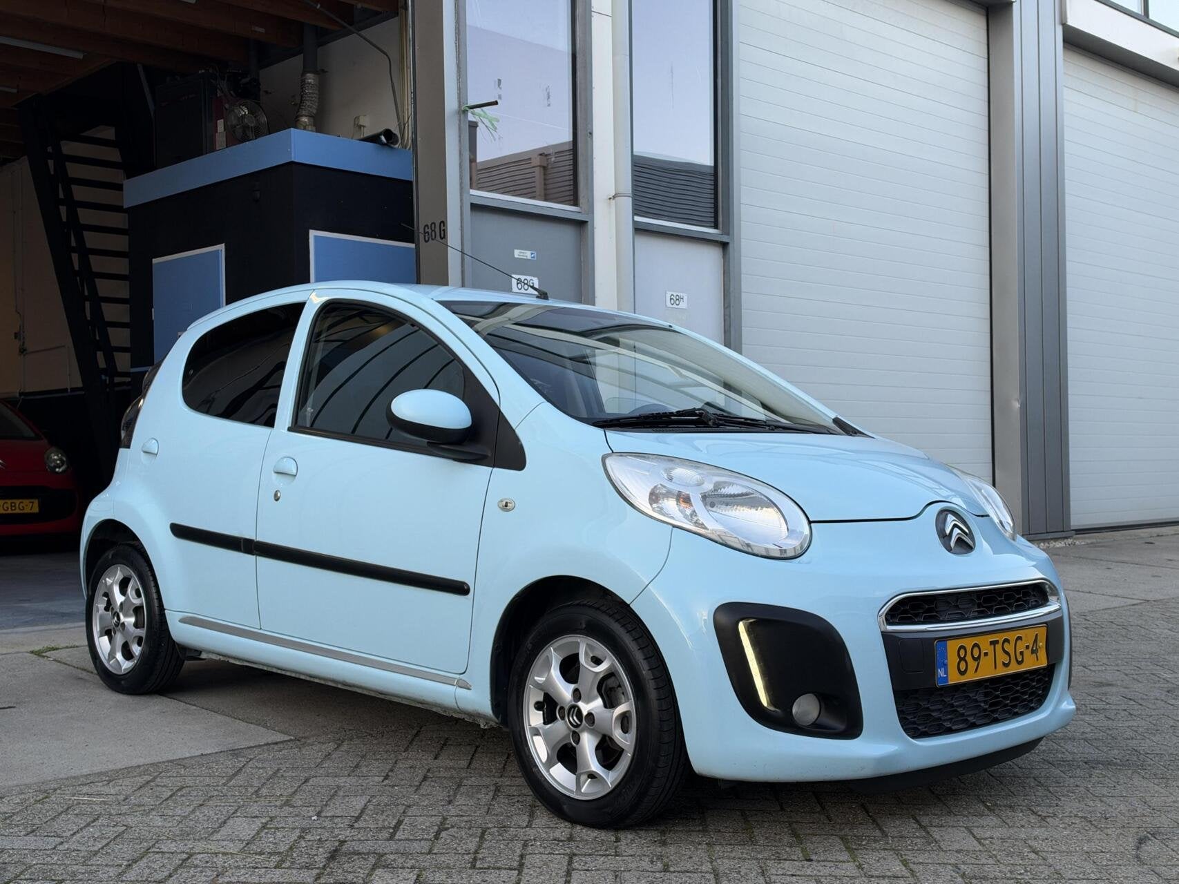 Citroen C1 1.0 Exclusive |NAP|APK|Carplay|5 DR|Airco|Blauw|, Auto's, Voorwielaandrijving, Euro 5, Gebruikt, C1