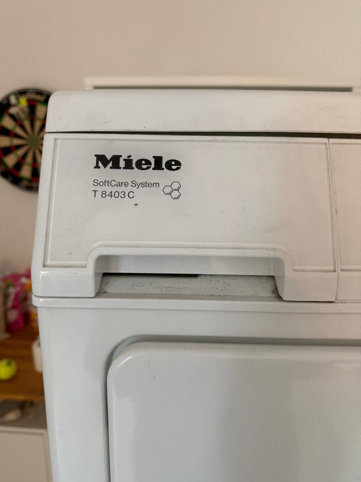 Miele SoftCare System T 8403 C condensdroger – werkt prima