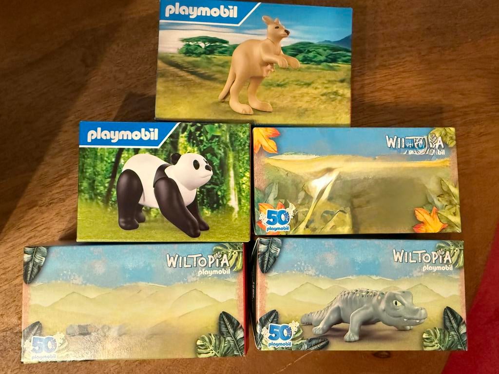 Playmobil Kangaroe, Krokodil en Panda MC Donalds- per stuk, Kinderen en Baby's, Speelgoed | Playmobil, Ophalen of Verzenden, Nieuw