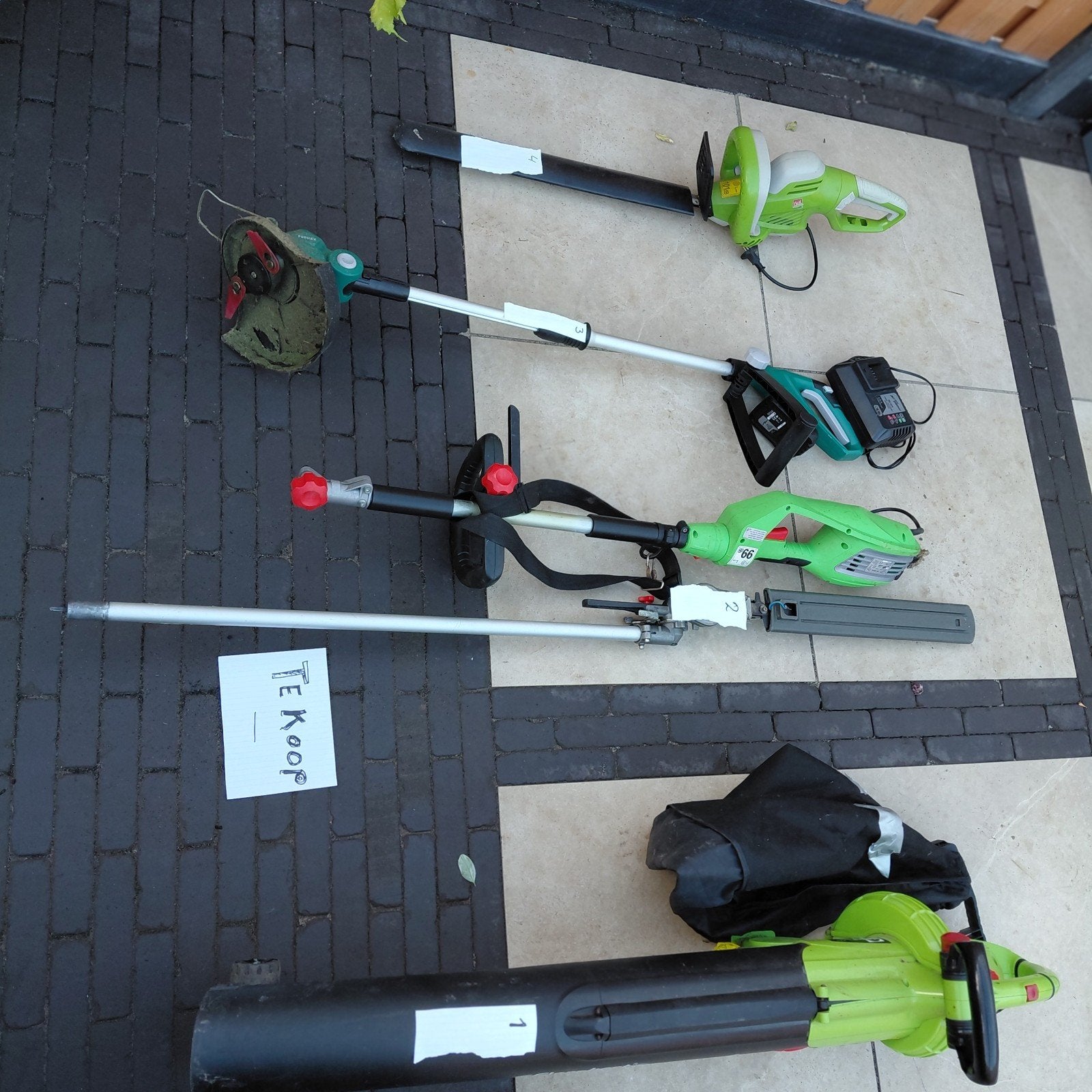 Diverse tuinmachines te koop (zie nummers), Ophalen, Gebruikt, Overige soorten